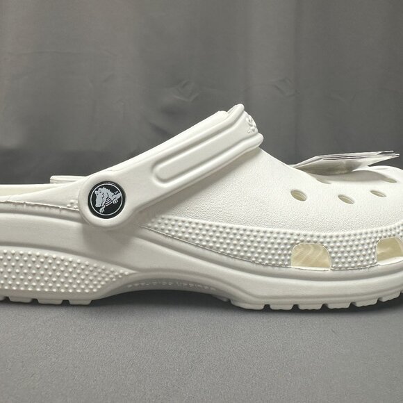Crocs Classic Clog | White | Men’s 9 / Women’s 11 | NWT main image 4